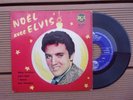 disque vinyle 45 tours  Elvis Presley Rare France Rca 86.249 Noël Avec Elvis