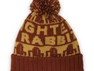 FRIGHTENED RABBIT MUSTARD WONKY WOOLIES RARE HANDMADE BOBBLE HAT (not LP CD)