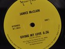 JANICE MCCLAIN Giving My Love MON-TAB 12