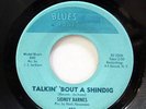 SIDNEY BARNES-TALKIN BOUT A SHINDING ON BLUES TONE RARE NORTHERN 45-HEAR