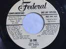 The Sheiks So Fine / Sentimental Heart 45 Soul PROMO RARE 7