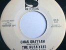 NORTHERN SOUL 45 PROMO / THE RUBAIYATS / OMAR KHAYYAM / SANSU 456 / HEAR