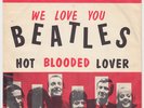 BEATLES / CAREFREES Hot Blooded Lover RARE Denmark 45 We Love You Beatles GARAGE