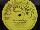 SYLVIA STRIPLIN Give Me Your Love MELODIC 12