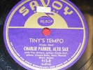CHARLIE PARKER 78 rpm Savoy 915 JAZZ E+ Red Cross/Tiny's Tempo