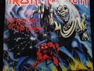 IRON MAIDEN *Number Of The Beast* Vinyl LP + Inner + Merchandise Sheet EX/EX