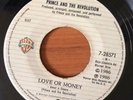 PRINCE AND THE  REVOLUTION - Kiss / love or Money - RARE GUATEMALA 45 PROMO
