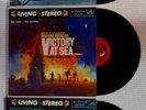 VICTORY AT SEA Orig RCA LIVING STEREO Shaded Dog 3LP Vinyl Audiophile Inner NM