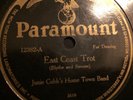 HOT JAZZ JUNIE COBB HOMETOWN BAND Paramount 12382 Chicago Buzz/East Coast Trot V