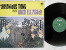 THELONIOUS MONK PLAYS DUKE ELLINGTON MILESTONE SMJ-6039 Japan MONO VINYL LP