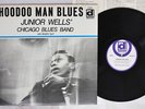 JUNIOR WELLS' CHICAGO BLUES BAND HOODOO MAN BLUES DELMARK PA-3014 Japan VINYL LP