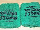 THE ROLLING STONES RARE ROAD CREW ISSUE WRIST BANDS 