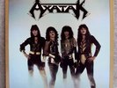 AXATAK - Self Titled 1985 Rare OZ HEAVY METAL GLAM ROCK Private Label LP