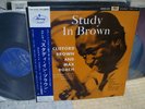 Cliford Brown & Max Roach / Study In Brown, 60's Japan LP, Last One, Very Rare