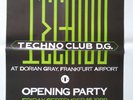 DORIAN GRAY 1988  FFM  TECHNO  + orig.Concert Poster - Konzert Plakat A1 TOP 373