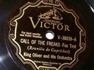 King Oliver-Scroll Victor V-38039 Call Of The Freaks (NYC 1929) beauty