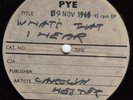 PYE ACETATE CAROLYN HESTER *WHAT'S THAT I HEAR*  1965  UNRELEASED?  FOLK ROCK