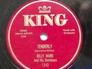 DOMINOES 78 Tenderly / A little lie KING  VG++ R&B  gl22