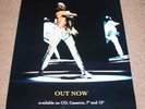 QUEEN FREDDIE MERCURY U.K. REC COM PROMO POSTER 'LIVING ON MY OWN' SINGLE 1984