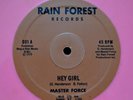 Master Force ?– Hey Girl / Don't Fight The Feeling / Color Vinyl,12