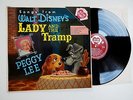 PEGGY LEE - SONGS FROM LADY AND THE TRAMP LP NR MINT VINYL Rare UK Mono Disney