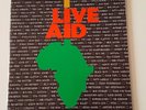 1985 LIVE AID JFK STADIUM PHILADELPHIA CONCERT PROGRAMME + UNUSED TICKET