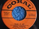 45RPM RECORD BY JOHNNY BURNETTE-TEAR IT UP / YOU'RE UNDECIDED