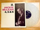 Jackie McLean - 4, 5 & 6 LP - New Jazz - NJLP 8279 Mono RVG