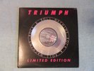 Triumph lp rock roll machine limited edition ATTIC record 1977 clear vinyl