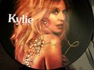 RARE AUTOGRAPH Kylie Minogue HAND SIGNED Golden Picture Disc Vinyl LP HMV