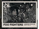 Foo Fighters poster London Stadium 22.06.2018