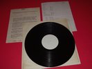 very rare IGGY POP LUST FOR LIFE bowie 1977 RCA WLP TEST PRESSING promo LETTERS