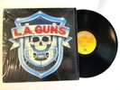 L.A. GUNS SELF TITLED LP RARE 1988 IN SHRINK GLAM / HAIR METAL NM