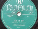LITTLE RICHARD Rip it up  / Ready Teddy CANADA 1956 REGENCY ROCKABILLY 78