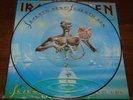IRON MAIDEN   SEVENTH SON   UK LP PICTURE DISC WITH BANNER & ORIGINAL PVC SLEEVE