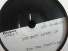 THE TWO CHARLIES VINYL TEST PRESSING BLUES 78 RPM E-