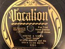 Vocalio 3201 Stuff Smith Onyx Boys YOU'SE A VIPER Reefer song  78 rpm  E/EE+