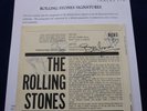THE ROLLING STONES 1964 SIGNED E.P SLEEVE BY ALL 5 ORIGINAL MEMBERS + COA.