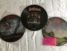 3 x Picture Disc Nasty Savage, Destruction, Obituary, Death Metal, Thrash Metal