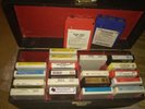 21  used classic rock and oldies 8 track tapes