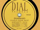 JAZZ 78 : CHARLIE PARKER QUARTET / SEXTET (W/ MILES ) ON DIAL 1015 IN E- COND.