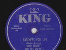 Boyd Bennett – 78 rpm King 4874: Partners for Life/Right Around the Corner; N-