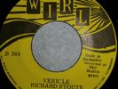 RICHARD STOUTE - Vehicle WIRL Barbados pressed