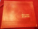 (10) 78 RPM'S- ANDREWS SISTERS-1943-1948 EMBOSSED STORAGE ALBUM-CLEAN INDEX
