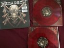 MEGADETH KILLING IS MY BUSINESS AND BUSINESS IS GOOD LIMITED 2LP RED VINYL NM