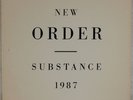 NEW ORDER: Substance / 1987 QWEST 1-25621 2x LP Comp Rare