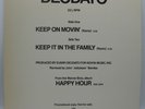 Deodato – Keep On Movin' / Keep It In The Family 12