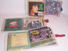 3 Mappen mit Vinyl Single `s Weihnachten deutscher Schlager Klassik DDR BRD