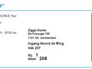 2 Tickets for U2 in Amsterdam 07-10-2018 + parking ticket