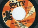 Rock Psych Paul Dowell SIRE 4107 The last time i saw you / It's better to know ?